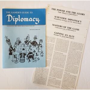 The Gamer's Guide to Diplomacy 2nd Ed Avalon Hill‎ March 1979 & More Articles